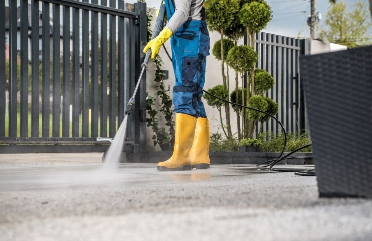 Our Power Washing Process in Philadelphia PA